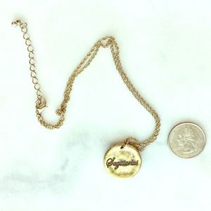 ♐️Rustic Sagittarius Zodiac Pendant Necklace♐️